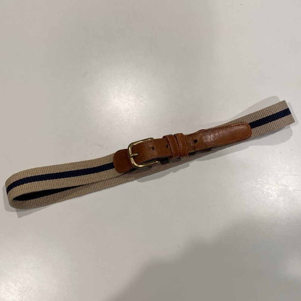 Vtg 90s‎ COACH 3830 linen belt - Picture 5 of 6